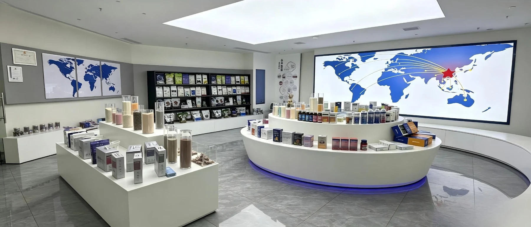 ZHANZHENG pet product showroom