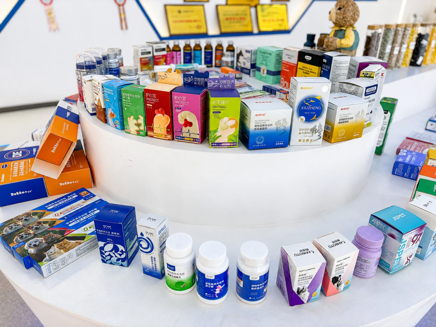 Pet supplement product and packaging gallery